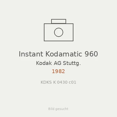 Instant Kodamatic 960