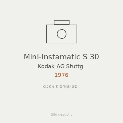 Mini-Instamatic S 30
