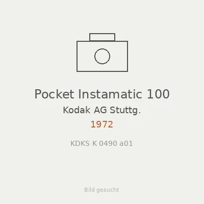 Pocket Instamatic 100
