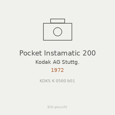 Pocket Instamatic 200