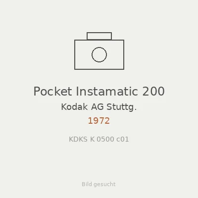 Pocket Instamatic 200