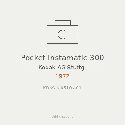 Pocket Instamatic 300