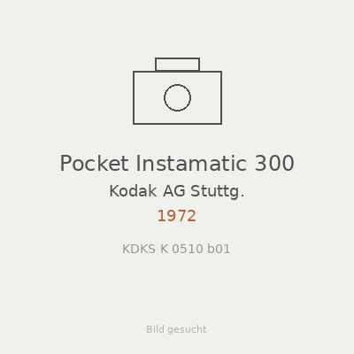 Pocket Instamatic 300