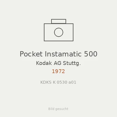 Pocket Instamatic 500