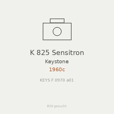 K 825 Sensitron