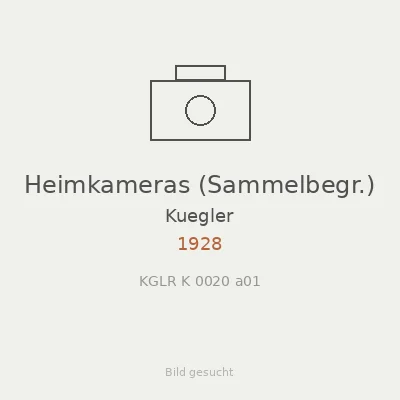 Heimkameras (Sammelbegr.)
