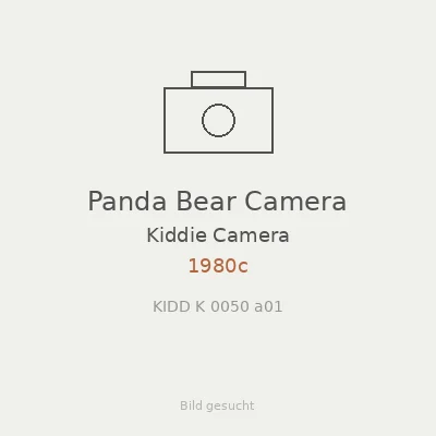 Panda Bear Camera