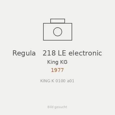 Regula   218 LE electronic