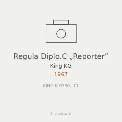 Regula Diplo.C „Reporter“