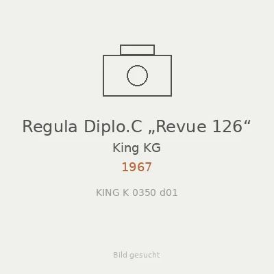Regula Diplo.C „Revue 126“