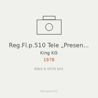 Reg.Fl.p.510 Tele „Presenta..“