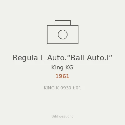 Regula L Auto.“Bali Auto.I“