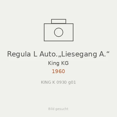 Regula L Auto.„Liesegang A.“