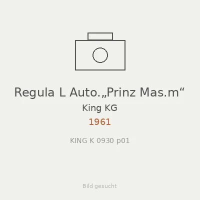 Regula L Auto.„Prinz Mas.m“