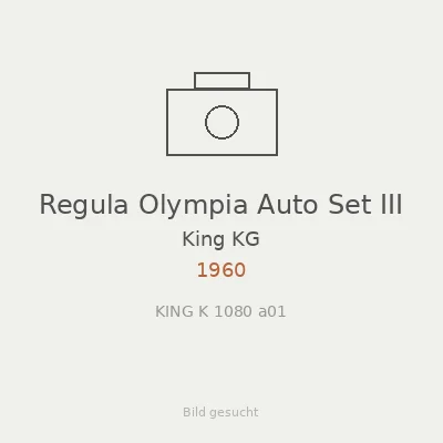 Regula Olympia Auto Set III