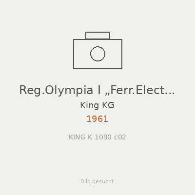 Reg.Olympia I „Ferr.Electa 1“