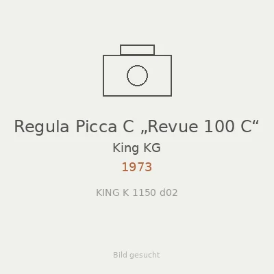 Regula Picca C „Revue 100 C“