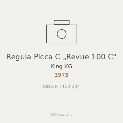 Regula Picca C „Revue 100 C“