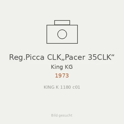 Reg.Picca CLK„Pacer 35CLK“