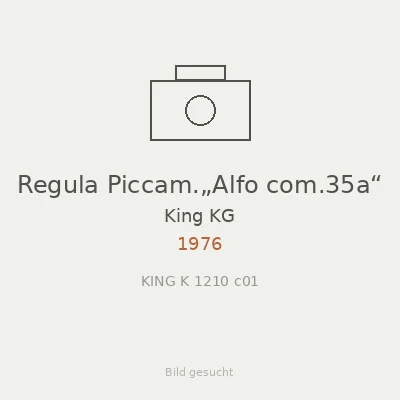 Regula Piccam.„Alfo com.35a“