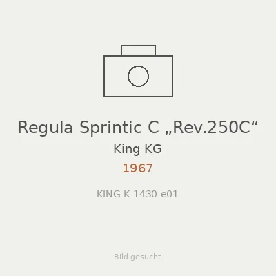 Regula Sprintic C „Rev.250C“