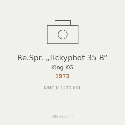 Re.Spr. „Tickyphot 35 B“
