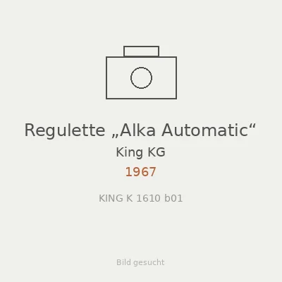 Regulette „Alka Automatic“