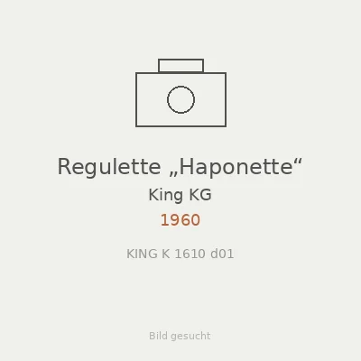 Regulette „Haponette“