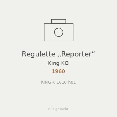 Regulette „Reporter“