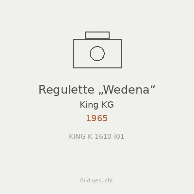 Regulette „Wedena“