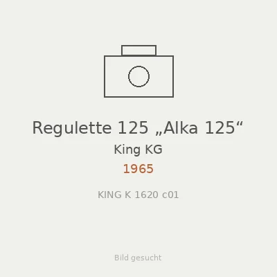 Regulette 125 „Alka 125“