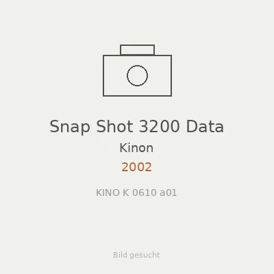 Snap Shot 3200 Data