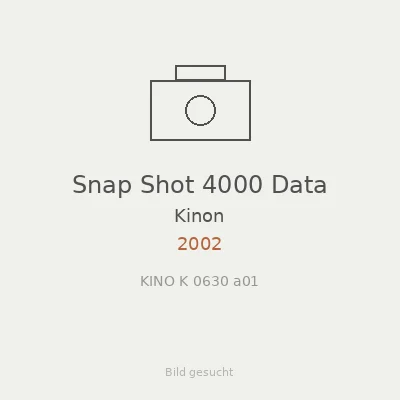 Snap Shot 4000 Data