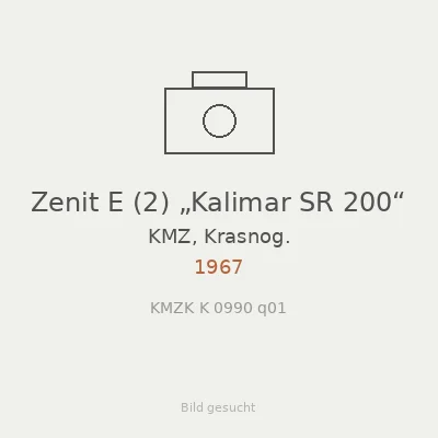 Zenit E (2) „Kalimar SR 200“