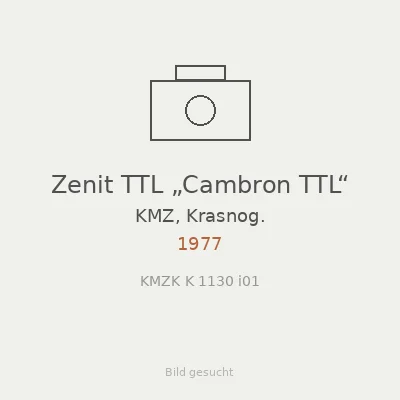 Zenit TTL „Cambron TTL“
