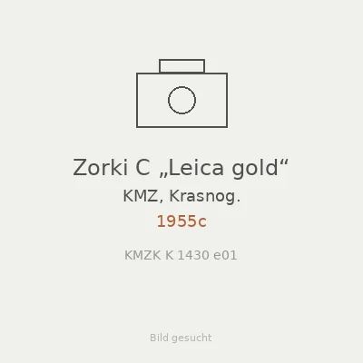 Zorki C „Leica gold“