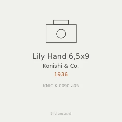 Lily Hand 6,5x9