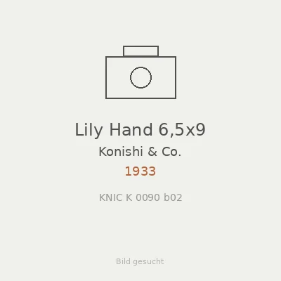 Lily Hand 6,5x9