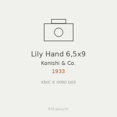 Lily Hand 6,5x9