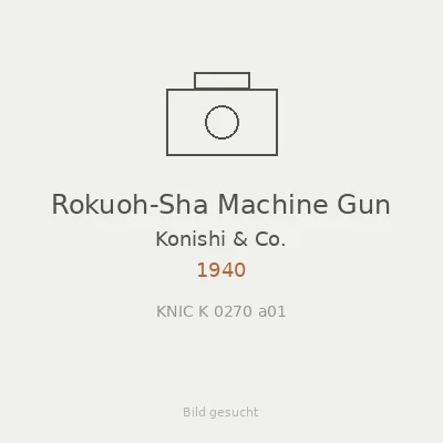Rokuoh-Sha Machine Gun