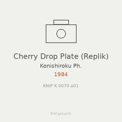 Cherry Drop Plate (Replik)