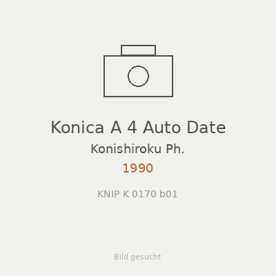 Konica A 4 Auto Date