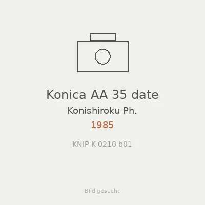 Konica AA 35 date
