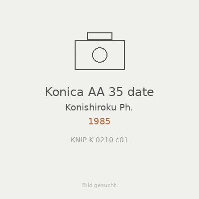 Konica AA 35 date