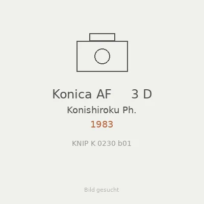 Konica AF     3 D