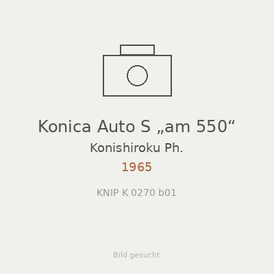Konica Auto S „am 550“