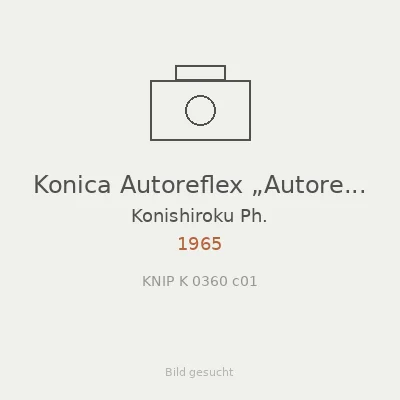 Konica Autoreflex „Autorefl.“