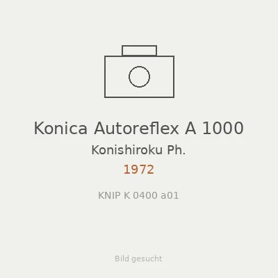 Konica Autoreflex A 1000
