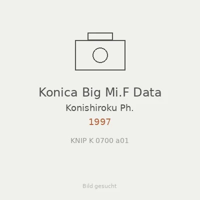 Konica Big Mi.F Data