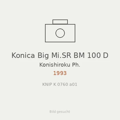 Konica Big Mi.SR BM 100 D